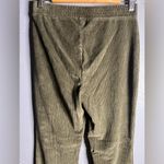 Aerie  Groove-On Rib Velour Flare Pant Nomad Olive Size S Photo 5