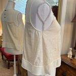 Taylor & Sage 🎉SALE🎉 Ivory Tank with Colorful Embroidery Photo 2