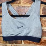 Nike  Pro Classic Gray Black Dri-Fit Racerback Sports Bra Women's Size XS Photo 1