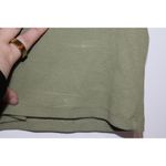 Abercrombie & Fitch Womens Soft AF Ribbed Green Cotton Cropped Tank Top Size XL Photo 5