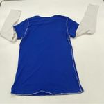 Fanatics New York Rangers Women’s Blue Long Sleeve Shirt Size Large Photo 1