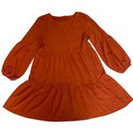 NWT women’s relax fit long sleeve dress midi dress size S Photo 3