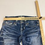 Big star  Jeans Womens 25R Blue Liv Boot Medium Wash Distressed Flare Leg Y2K Photo 6