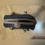 Calvin Klein  Brown Monogram Satchel Photo 8