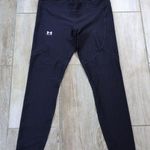 Under Armour Navy Blue Heat Gear Compression Leggings Photo 0