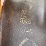 Birkenstock  big buckle with tan yellow leather EU 39 US 8/8.5 Photo 3