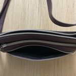 Relic By Fossil Evie Maroon Brown Faux Leather Shoulder Purse Vintage Photo 1