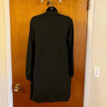 Delirious Black & Green Long Sleeve Dress with Attached Over Sweater Photo 10
