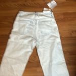 3x1  White Straight Leg Jeans High-Rise Structured Photo 4