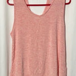 Apana Yoga Women's Pink Soft Sleeveless Top Size Medium Photo 0