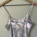 Sophia By Delicates Vintage Sheer Maxi Nightgown Small Paisley Chiffon Satin Purple Photo 7