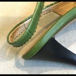 Tod's Fabric & Leather Peep Toe Slingback Sandals Photo 8