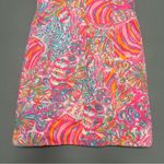 Lilly Pulitzer  Ryder Shift Dress Swish Fish Multicolor Neon Pink Women’s Size 0 Photo 5