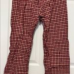 NFL  red plaid redskins pajama pants size large Photo 2