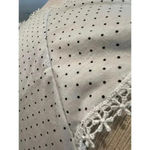 PINK LABEL pajamas sleeveless capri set roses with lace edging PLUS size 1X Blue Photo 8