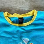 Disney  Pixar Crewneck Sweatshirt Logo Colorblock Photo 5