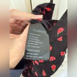 Urban Outfitters NWT Jillian Slip Dress Ruching Roses Floral Black Pink Small Photo 6
