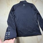 Adidas  Wisconsin Badgers Quarter Zip Pullover Women’s M Black Thumbhole Photo 6