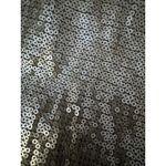 Ella Moss Blue Sequin Embellished Vest Top Sleeveless Party Shimmer Large Photo 1