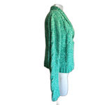 Mudd  Green Cable Knit Soft Cardigan Sweater M Photo 5