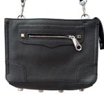Rebecca Minkoff ‎ Regan Crossbody Bag in Pebbled Black Leather Photo 5