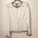 ZARA  trafaluc tie front blouse▪️size M Photo 0