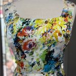 Sunny Girl ModCloth Women’s Fit & Flair Multicolor Floral Sun Dress Yellow Size M Photo 1