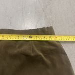 Coldwater Creek Green Moleskin Dress Pants Sz 10 Soft Knit Microfiber Tab Waist Photo 7
