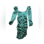 Revolve MORE TO COME Blaire Mini Dress in Teal XS NWT Photo 2