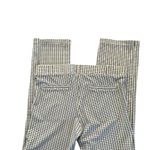 Betabrand  Plaid Yoga Dress Pant LP Cream Navy Mint Green Pull On Style Straight Photo 2