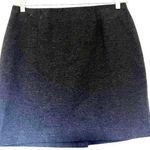 J.Jill Ponte Pencil Skirt Sz MP Charcoal Gray Stretch PullOn Knee Length Career Photo 0