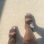 a.n.a  sandals woman’s wedge hook and loop shoe New Sz 10 M Photo 8