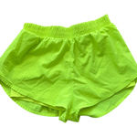 SheIn Neon Yellow  Running Shorts Athletic‎ Gym Workout Activewear Sportswear Photo 0