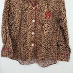 Oscar de la Renta  Leopard Print Pajama Set Photo 11