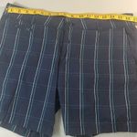  Athletic Dept. Shorts Women’s Size 10 NIKE AD Blue Plaid Shorts Golf Preppy Photo 9
