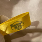 Banana Boat Woven Tote With Brown Straps & Logo Beach Travel Boho Cottage Core White Photo 9