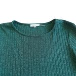 Calvin Klein Emerald Green Pullover Sweater Glitter Sparkle Size Small Women's Photo 1