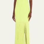 Alice + Olivia  Steph Scoop-Neck Fringe Maxi Dress, Size Small, $398 Photo 1