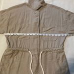 Mango  Beige Short-Sleeve Romper Photo 7