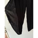 Hei Hei Anthro Black Guazy Pull On Flowy Pants Beachy Boho Hippie Tulip Hem XS Photo 5