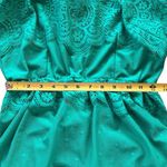 ASOS | Green Lace Mesh Cocktail Dress sz 10 Photo 6