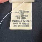 L.L. Bean Snowflake Fleece Vest Black Nordic Fair Isle NWT Photo 8