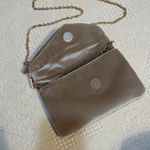 Urban Expression New! Urban Expressions Taupe Velvet Chain Clutch / Crossbody Photo 1