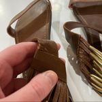 Steve Madden Steve Madden Sincere Brown Faux Leather Strappy Back Sandals Size 7.5 Photo 3