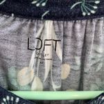 Loft 3/$25 -  sleeveless‎ top dark blue floral Photo 1