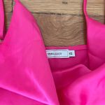 Vera & Lucy  Pink Silk Cowl Neck Tank Photo 2