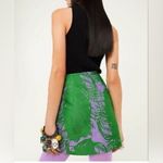 H&M Iris Apfel x  Green and Purple Women's Limited Edition Skirt size 4 Photo 1