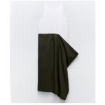 ZARA COMBINATION POPLIN Sz M Photo 2