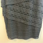 Bailey 44 Black Lace Sleeveless Tiered Bodycon Dress Size XS Photo 9