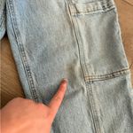 Habitual  Highrise Straight Leg Cargo Style Jeans Photo 4